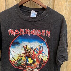 Vintage 2002 Iron Maiden Graphic T Shirt 'The Trooper' Large